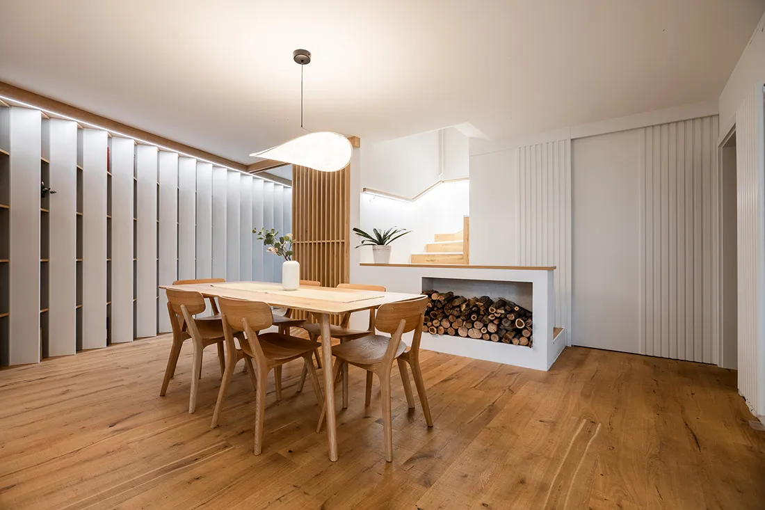 Jedilnica – prenova – Dupleks stanovanje Ljubljana