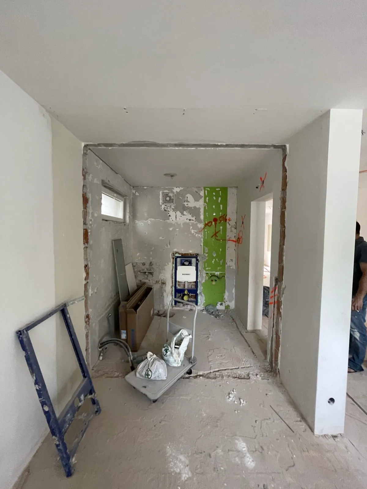 Kopalnica – prenova – Atrijsko stanovanje Ljubljana Savsko naselje