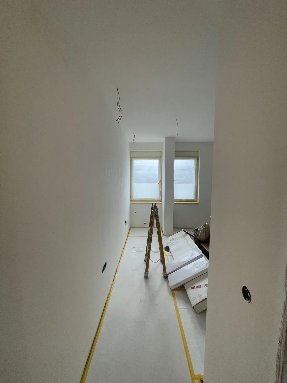 Spalnica – prenova – Atrijsko stanovanje Ljubljana Savsko naselje